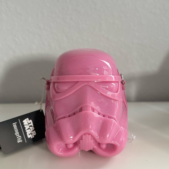 Loungefly Handbags - Loungefly Neon Pink Stormtrooper Bag